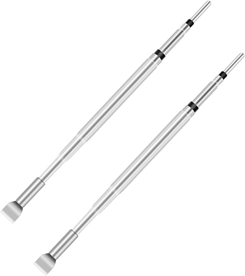 SEQURE Store Hot Tweezers Desoldering Tips Blade Cartridge Compatible with JBC C210 & C120 HT140 Hot Tweezers - 5.0mm - Image 1